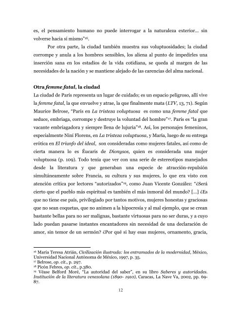 NINFAS, VOLUPTUOSAS Y CASTAS: EL IMAGINARIO FEMENINO ...