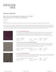 Kinetics Collection - Designtex Surface Imaging
