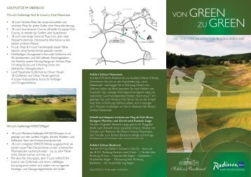 Download: Von Green zu Green - Schloss Basthorst