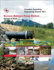 Duncan-Bateson Pump Station - Canadian Consulting Engineer