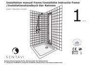 installatie instructie frame Rev. 6.indd - Sunshower