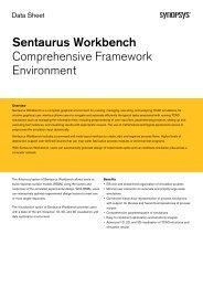Sentaurus Workbench Comprehensive Framework ... - Europractice