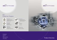 Product Overview Our Production Program - ZZ-Antriebe  GmbH