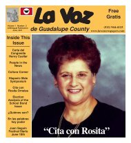 La Voz de Seguin June, 2011 internet.pmd - La Voz Newspapers