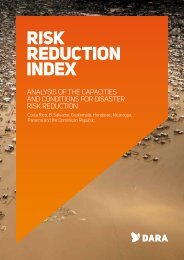Risk Reduction Index (RRI) - Red Interamericana de MitigaciÃ³n de ...