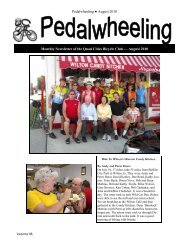 Pedalwheeling August 2010 Monthly Newsletter of the Quad Cities ...
