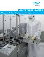 ASEPTIC FILLING SOLUTIONS - Flexicon.dk