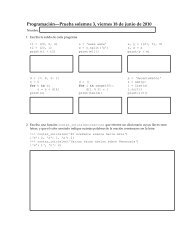 ProgramaciÂ´onâPrueba solemne 3, viernes 18 de junio de ... - csrg