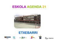 Agenda Escolar 21 - Ayuntamiento de Etxebarri
