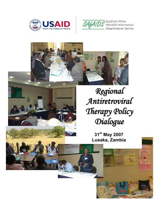 Regional ART Policy Dialogue Report.pdf - SAfAIDS