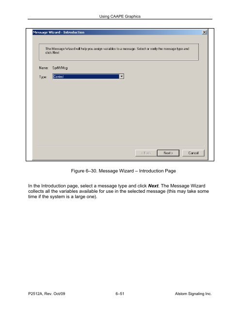 CAAPE User's Manual - ALSTOM Signaling Inc.