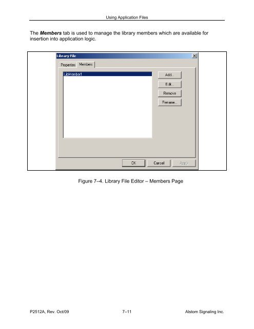 CAAPE User's Manual - ALSTOM Signaling Inc.