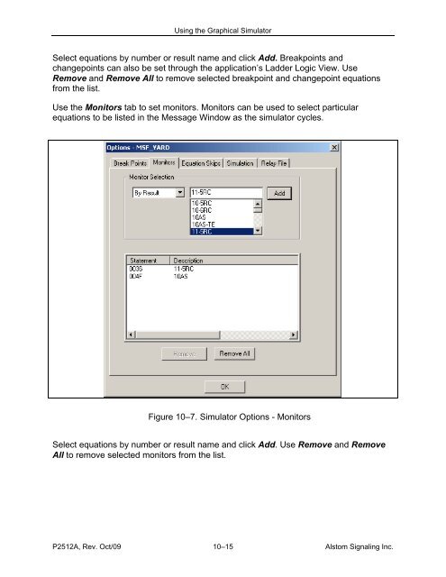 CAAPE User's Manual - ALSTOM Signaling Inc.