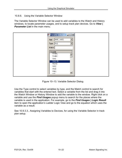 CAAPE User's Manual - ALSTOM Signaling Inc.