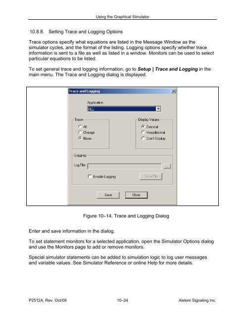 CAAPE User's Manual - ALSTOM Signaling Inc.