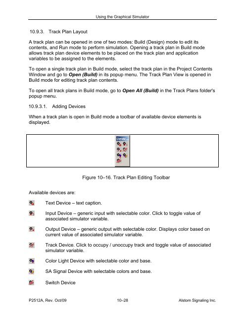 CAAPE User's Manual - ALSTOM Signaling Inc.