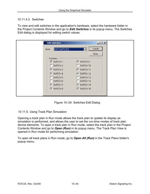 CAAPE User's Manual - ALSTOM Signaling Inc.