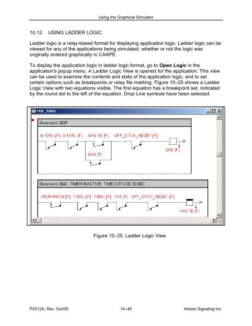 CAAPE User's Manual - ALSTOM Signaling Inc.