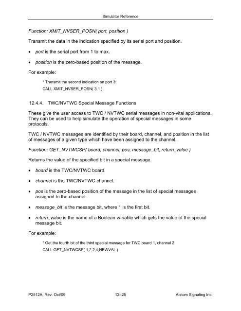 CAAPE User's Manual - ALSTOM Signaling Inc.