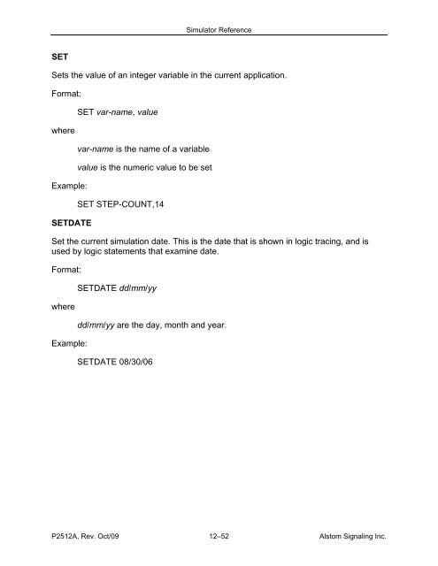 CAAPE User's Manual - ALSTOM Signaling Inc.