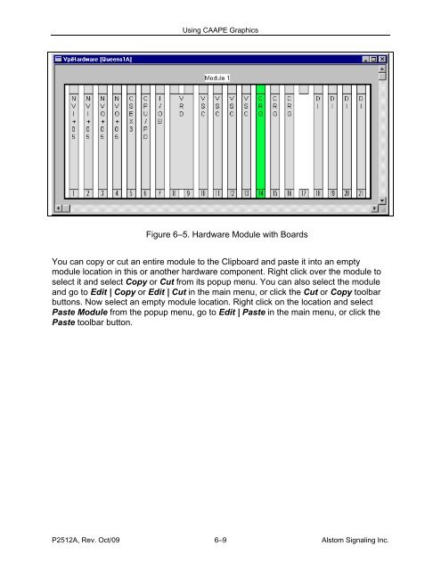 CAAPE User's Manual - ALSTOM Signaling Inc.