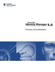 Process Orchestration - Quest Software