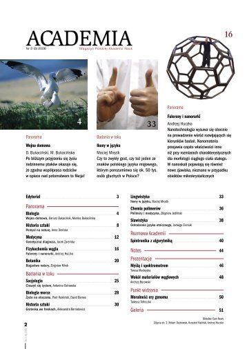 Edytorial - Portal Wiedzy PAN - Polska Akademia Nauk