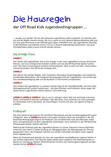 Hausregeln 2008.pdf - Off Road Kids e.V