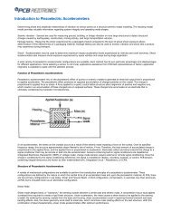 Introduction to Piezoelectric Accelerometers - Thermo Fisher