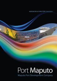 Port Maputo Handbook & Directory 2010/2011 - MCLI