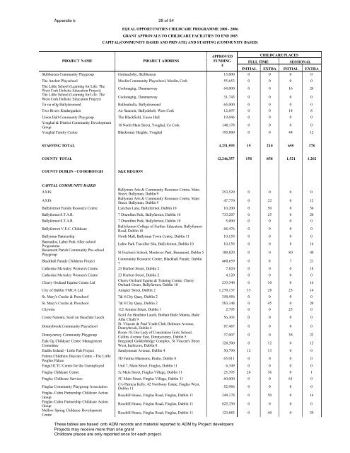 Appendix B (PDF â 384KB) - The Department of Justice and Equality