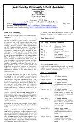May 2012 Newsletter - Schools - School District 68