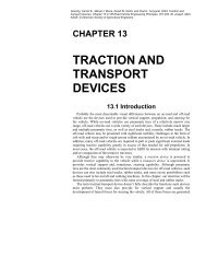 CHAPTER 13 TRACTION AND TRANSPORT DEVICES 13.1 ...