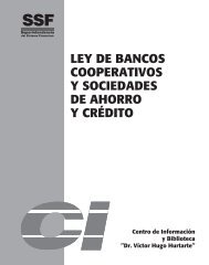 Ley de Bancos Cooperativos y Sociedades de Ahorro y CrÃ©dito