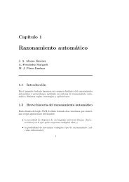 Razonamiento automÃ¡tico - Dpto. Ciencias de la ComputaciÃ³n e ...