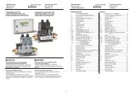 Betriebsanleitung VCL / LCU 705 - Gastechnik Kirchner GmbH & Co ...