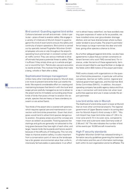 "Perspectives 2011" - Sustainability and Annual Report (pdf)