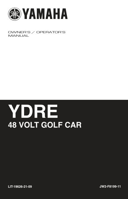 48 Volt Golf Car Ydre Yamaha