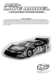 1/18TH SCALE READY-TO-RUN MINI-LATE MODEL - Losi