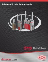 Electric Gripper Brochure - De-Sta-Co