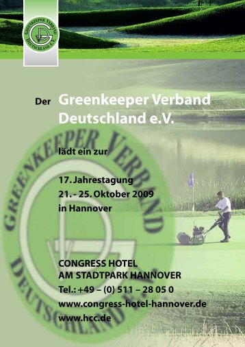 GVD-Jahrestagung Hannover vom 21. – 25. Oktober 2009