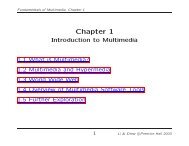 Fundamentals of Multimedia, Chapter 1