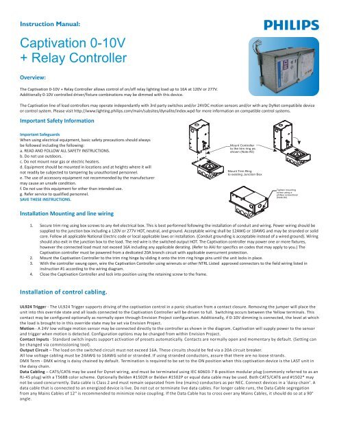Ul924 Relay Wiring Diagram