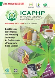 (ICAPHP 2013), Jakarta, Indonesia - CIGR