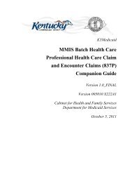 837P Professional Health Care Claim Encounter ... - Kymmis.com