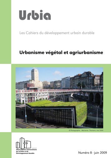 PDF Urbia nÂº 8 complet - UniversitÃ© de Lausanne