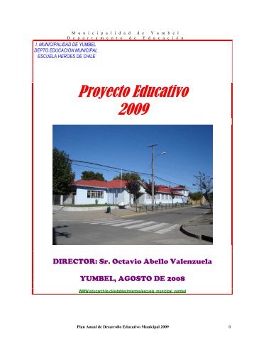 proyecto educativo 2009 - Bligoo.com