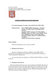 Compte-rendu du conseil (PDF) - Fexhe-le-Haut-Clocher