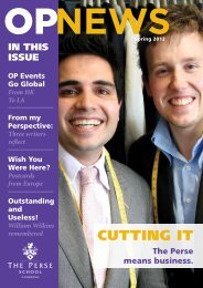 Download OP News April 2012 - The Perse School