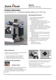 ZHU187.5 Universal tester datasheet